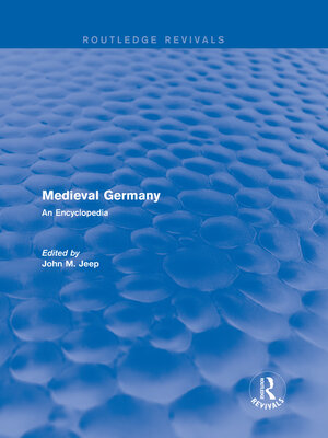 cover image of Routledge Revivals